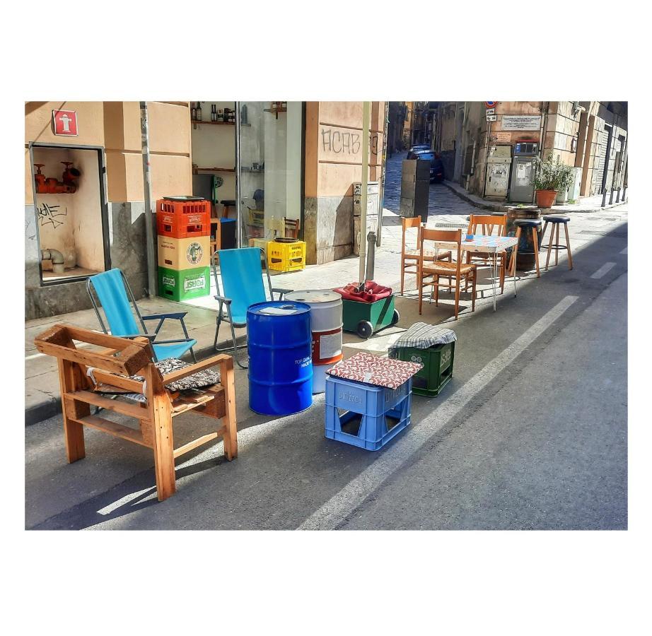팔레르모 Locazione Breve In Pieno Centro "Blue House" 아파트 외부 사진